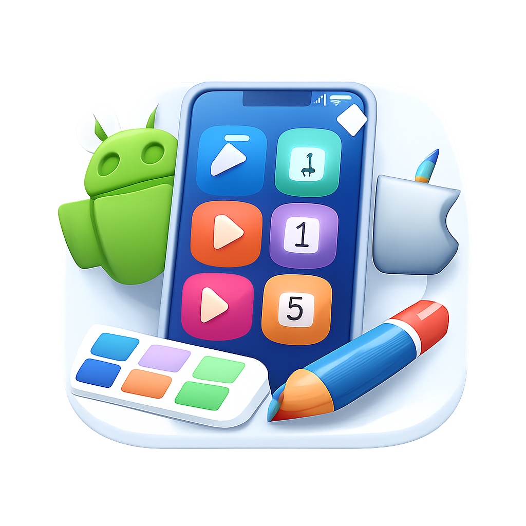 Penjana ikon apl untuk Android dan iOS